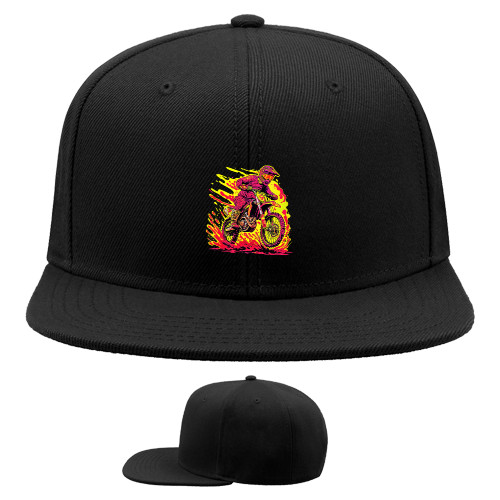 Snapback Baseball Cap - Enduro Rides - Mfest