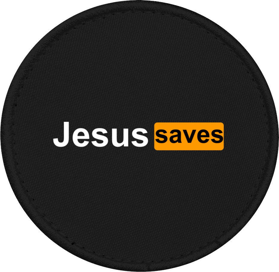 Шеврон - Jesus saves - Mfest