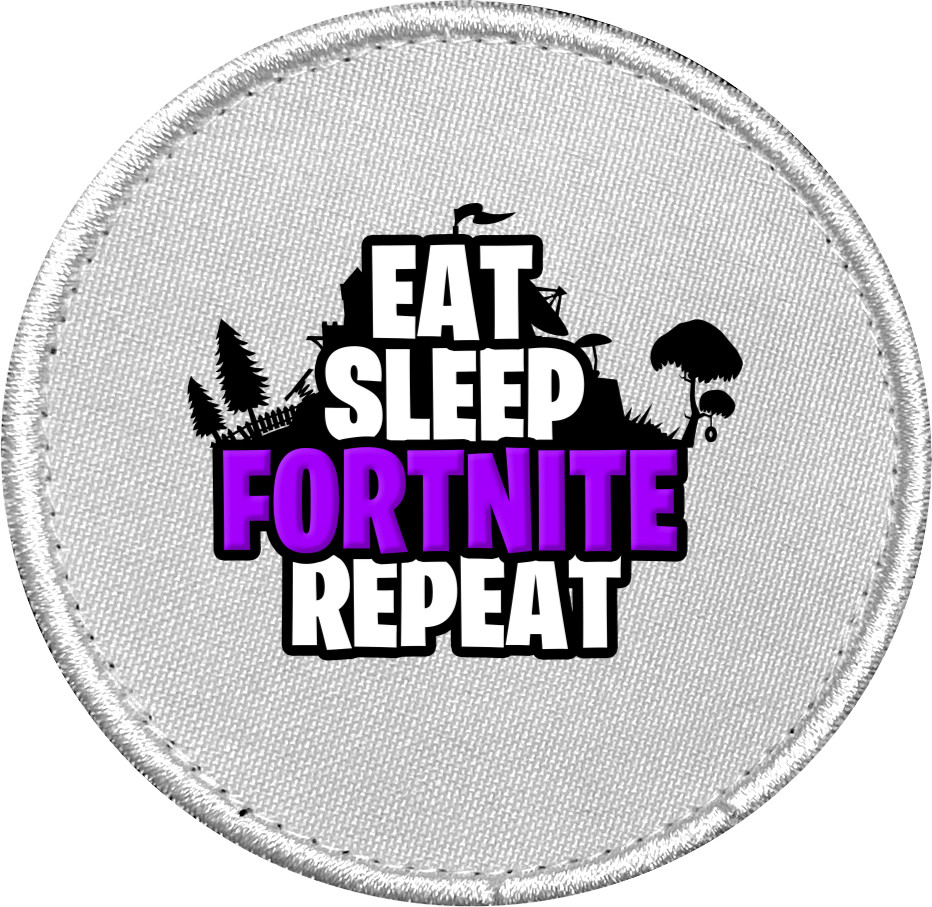 Chevron - Eat Sleep Fortnite Repeat - Mfest