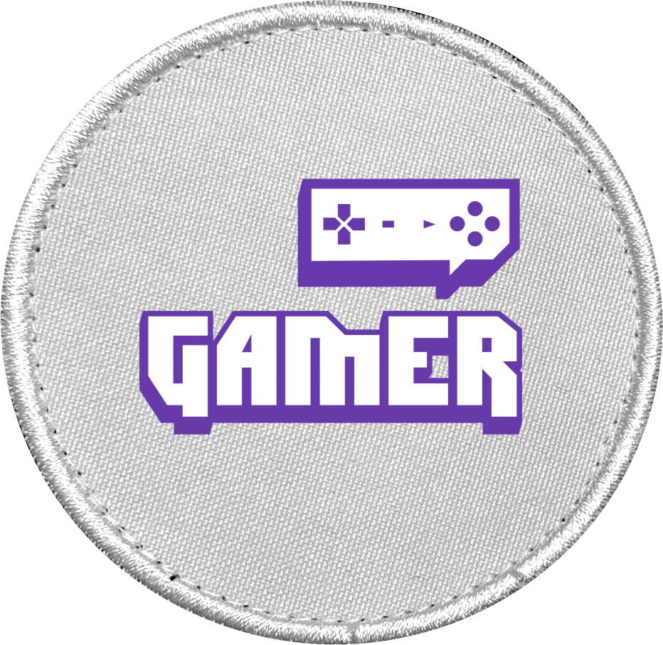 Шеврон - Gamer (Twitch) - Mfest