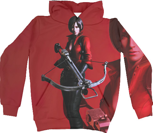 Unisex Hoodie 3D - Ada Wong - Mfest