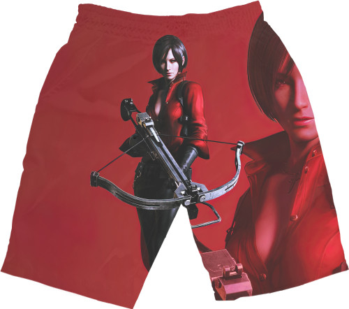 Men's Shorts 3D - Ada Wong - Mfest