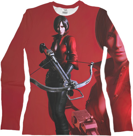 Women's Longsleeve Shirt 3D - Ada Wong - Mfest