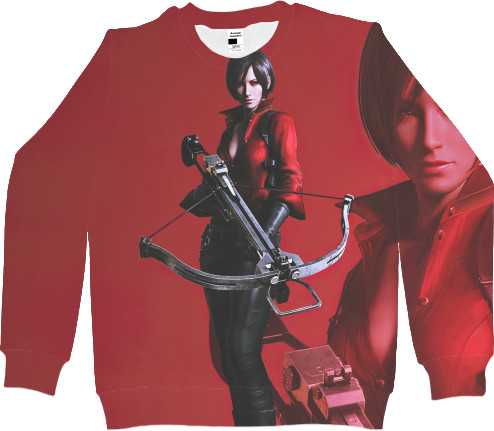 Kids' Sweatshirt 3D - Ada Wong - Mfest