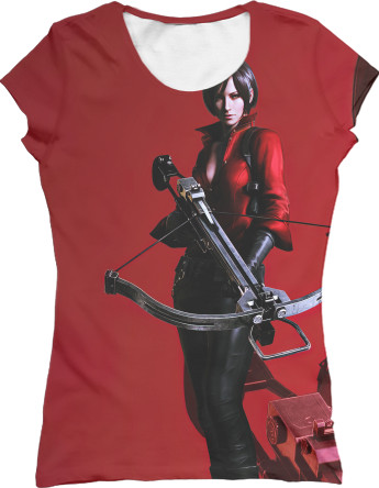 Women's T-Shirt 3D - Ada Wong - Mfest