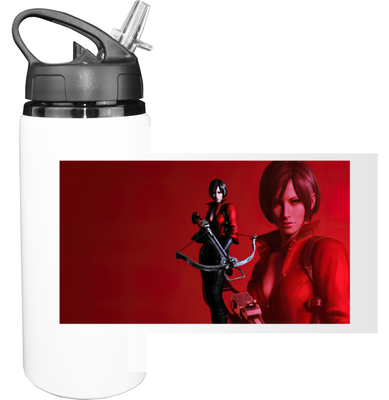 Sport Water Bottle - Ada Wong - Mfest