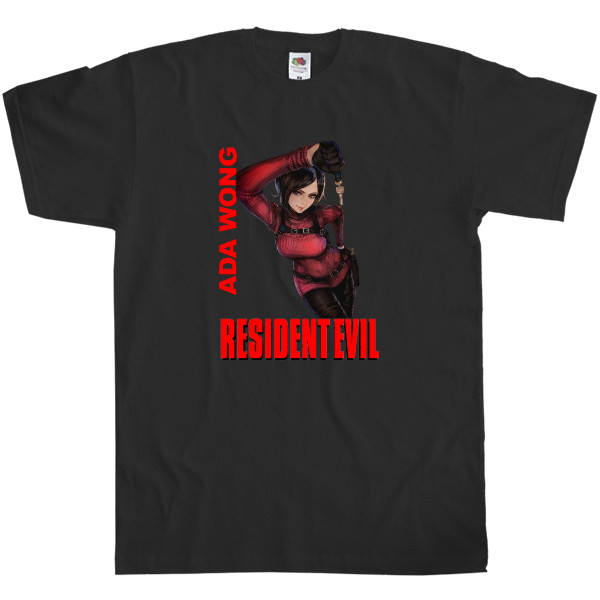 Men's T-Shirt Fruit of the loom - Ada Wong Resident Evil - Mfest