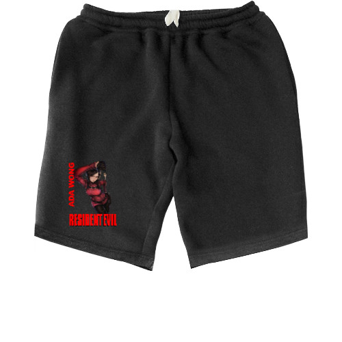 Men's Shorts - Ada Wong Resident Evil - Mfest