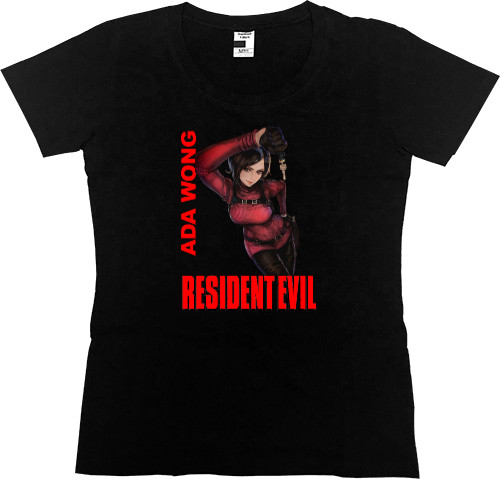 Women's Premium T-Shirt - Ada Wong Resident Evil - Mfest