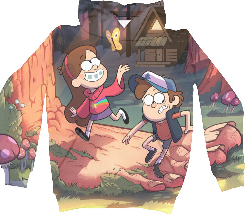 Kids' Hoodie 3D - Gravity Falls 2 - Mfest