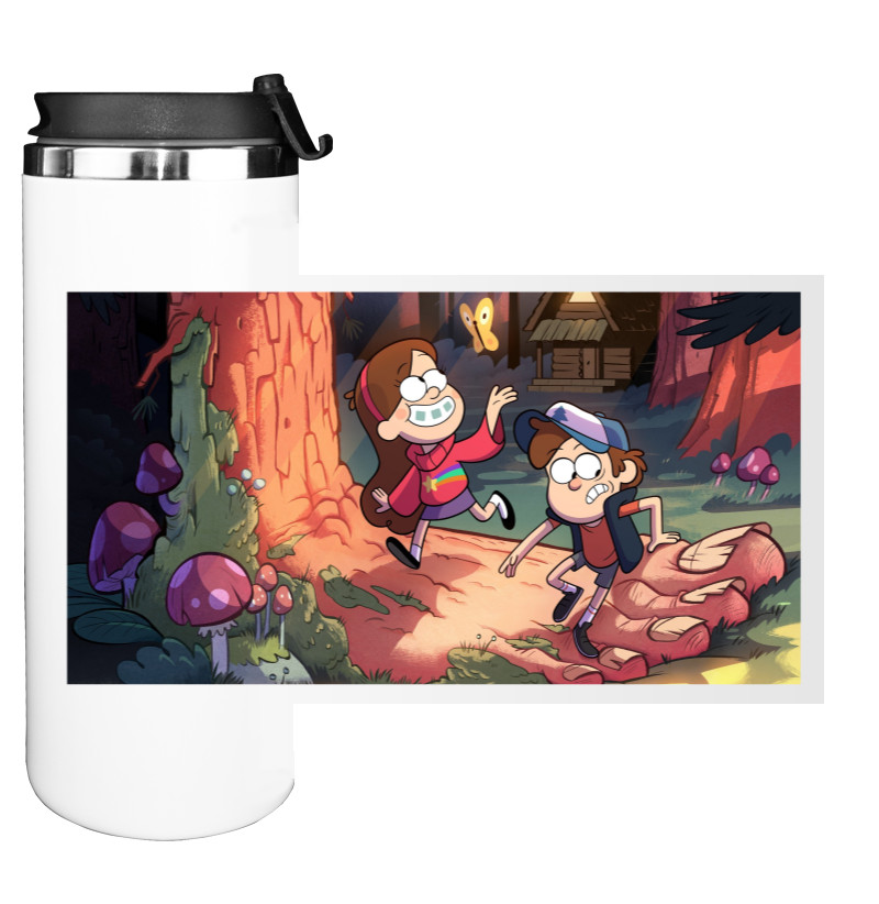 Water Bottle on Tumbler - Gravity Falls 2 - Mfest