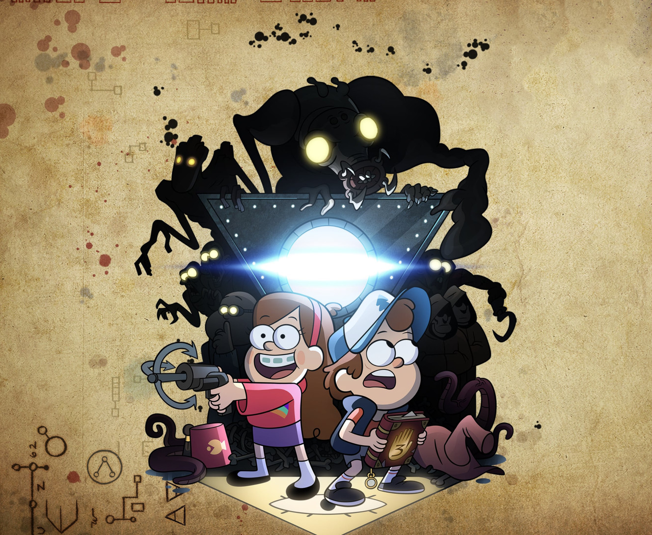 Mouse Pad - Gravity Falls 3 - Mfest