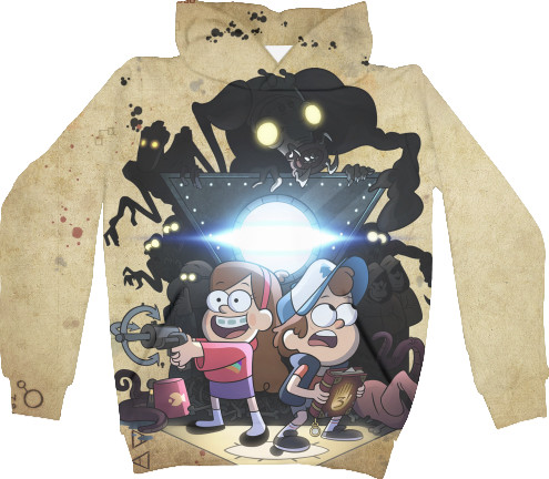 Unisex Hoodie 3D - Gravity Falls 3 - Mfest