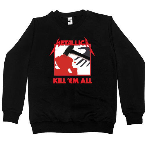 Women's Premium Sweatshirt - Metallica Kill 'em All Logo - Mfest