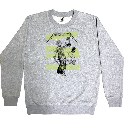 Men’s Premium Sweatshirt - Metallica And Justice For All Logo - Mfest