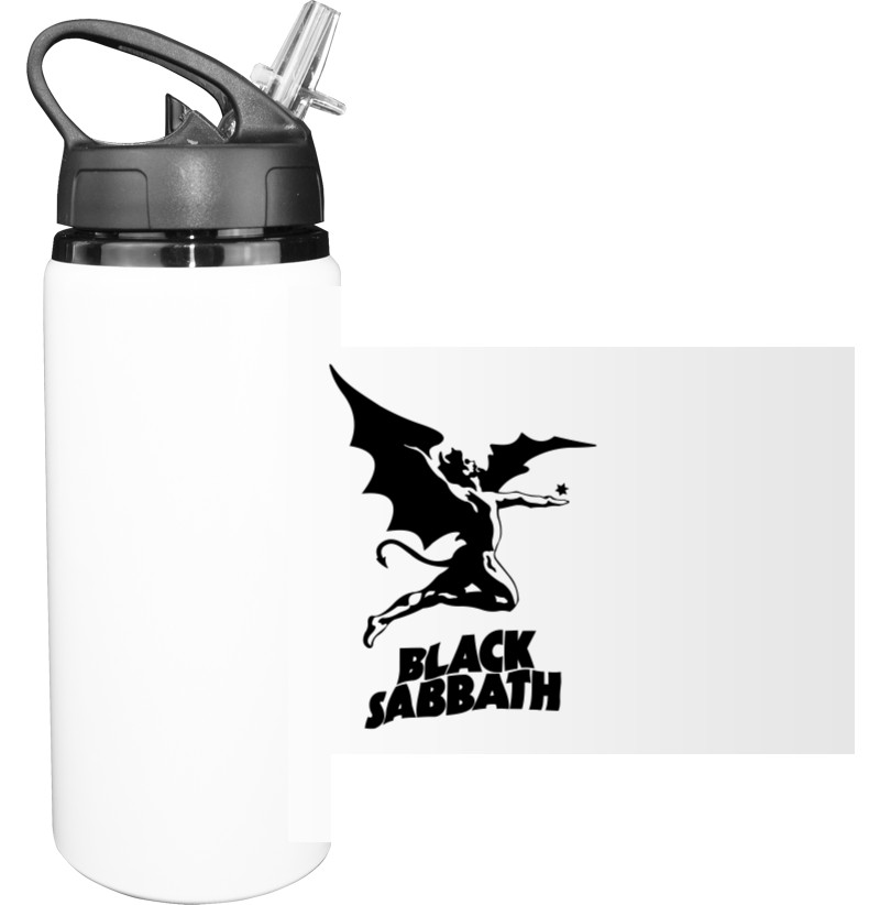 Sport Water Bottle - Black Sabbath Logo - Mfest