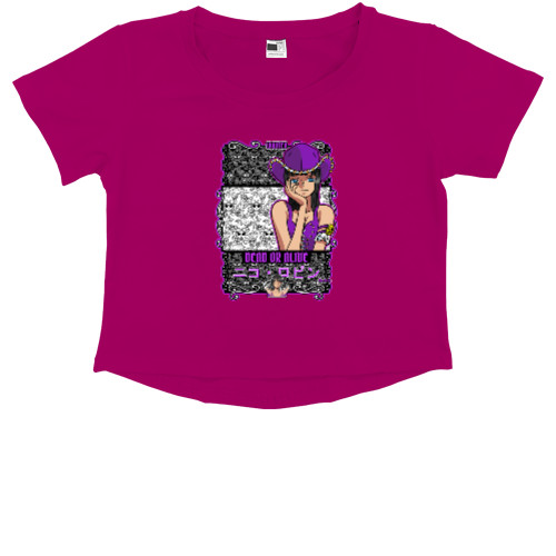 Kids' Premium Cropped T-Shirt - Nico Robin 2 - Mfest