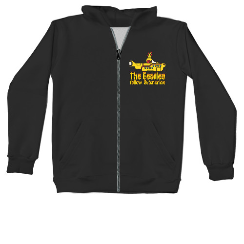 Unisex Zip-through Hoodie - The Beatles Yellow Submarine - Mfest