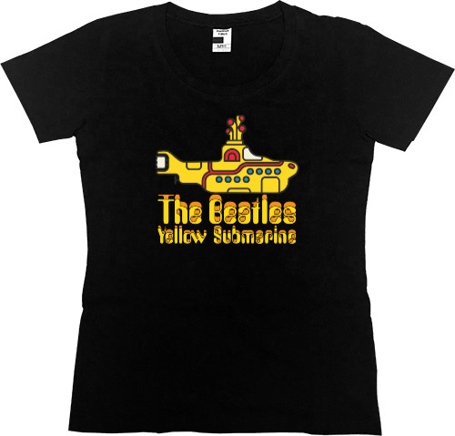 Women's Premium T-Shirt - The Beatles Yellow Submarine - Mfest