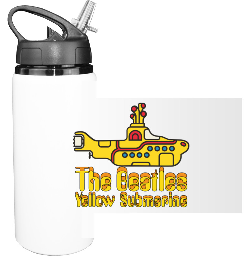 Sport Water Bottle - The Beatles Yellow Submarine - Mfest