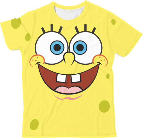 Man's T-shirt 3D - Funny Spongebob - Mfest