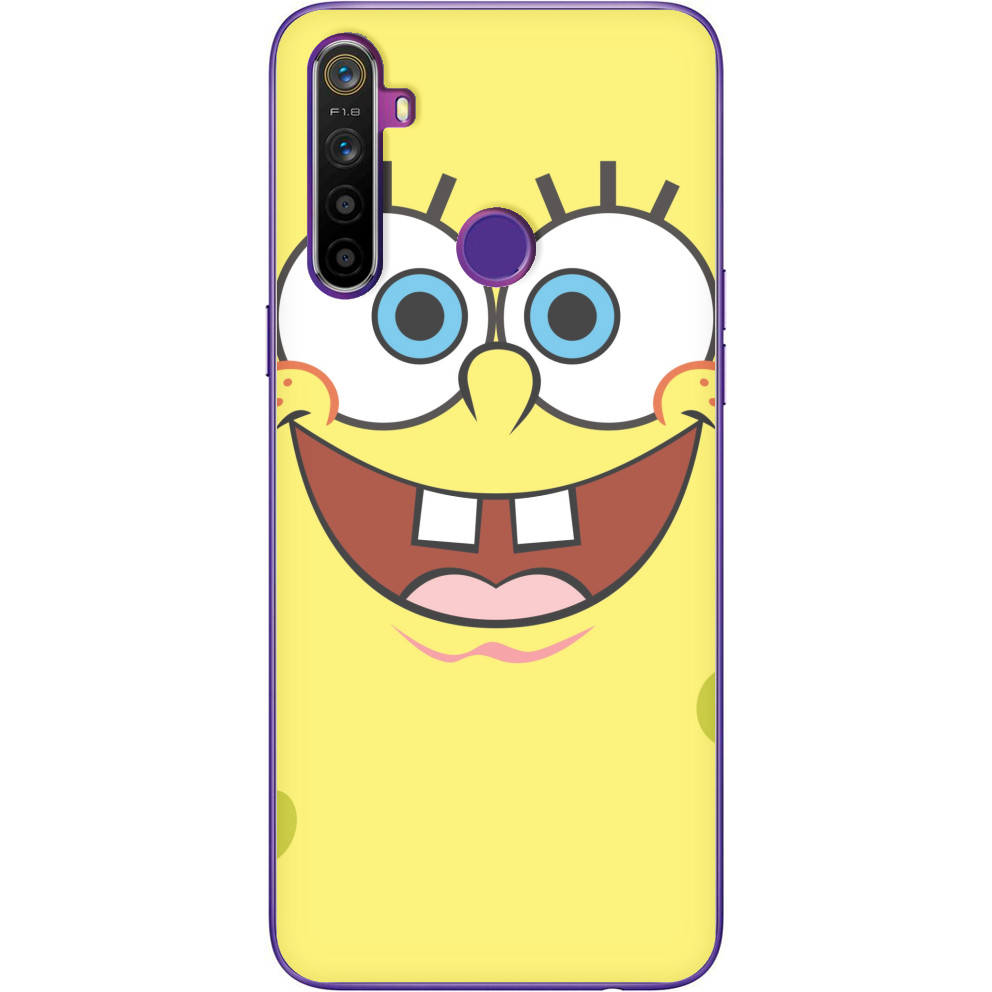 Чехол Realme - Funny Spongebob - Mfest