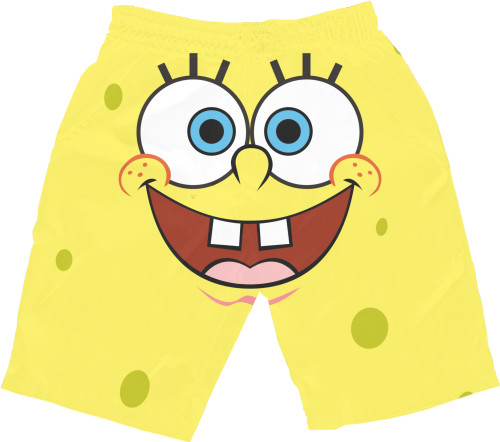 Men's Shorts 3D - Funny Spongebob - Mfest