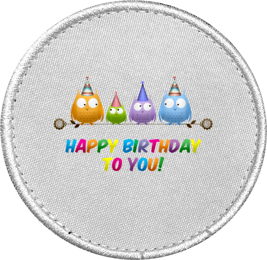 Chevron - Happy birthday to you - Mfest