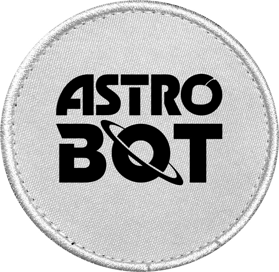 Шеврон - Astro Bot logo - Mfest