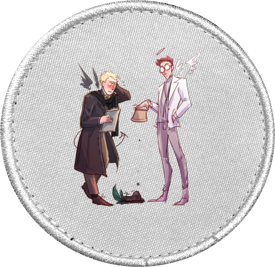 Шеврон - Good Omens 7 - Mfest