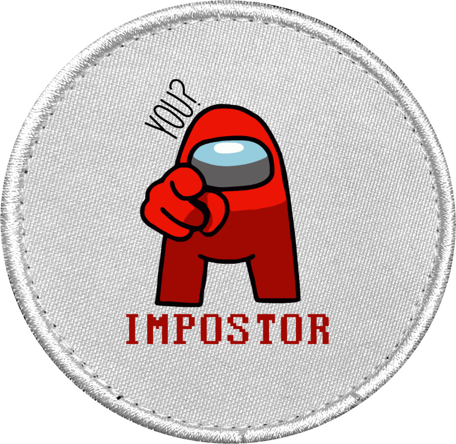 Шеврон - YOU IMPOSTOR - Mfest