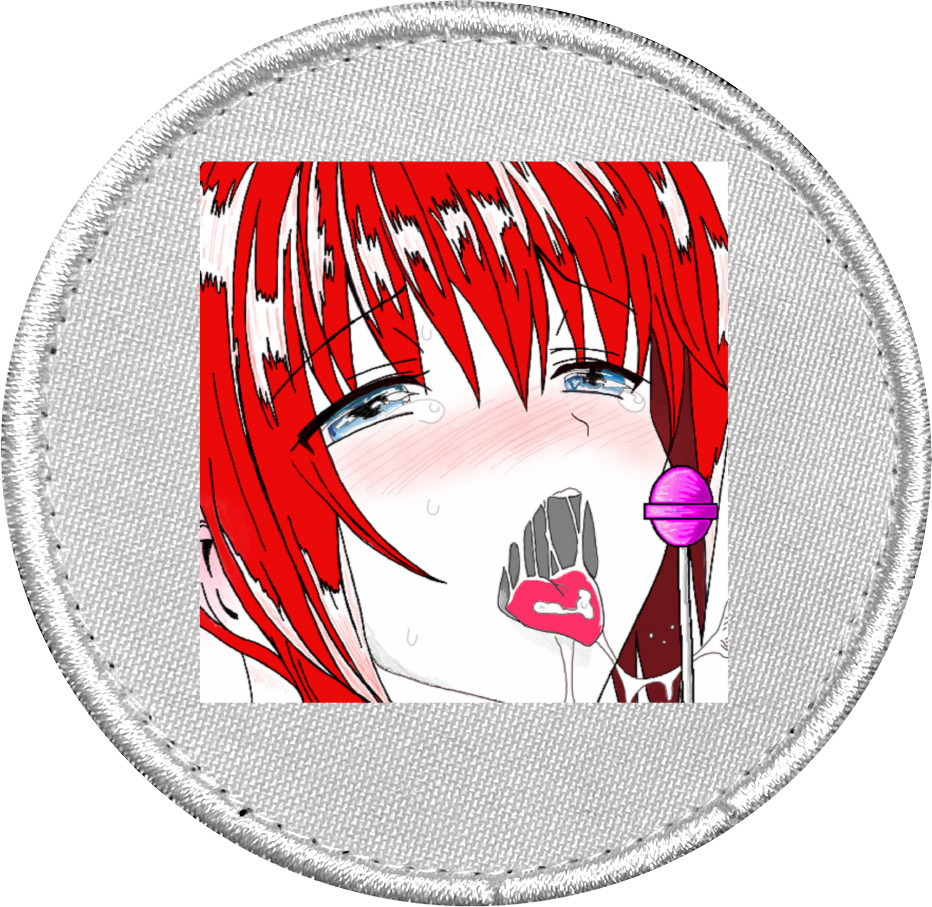 Шеврон - ahegao - Mfest