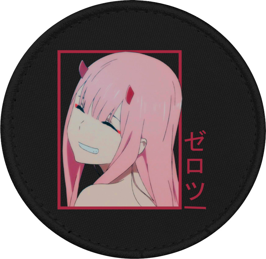 Шеврон - Zero Two Smile - Mfest