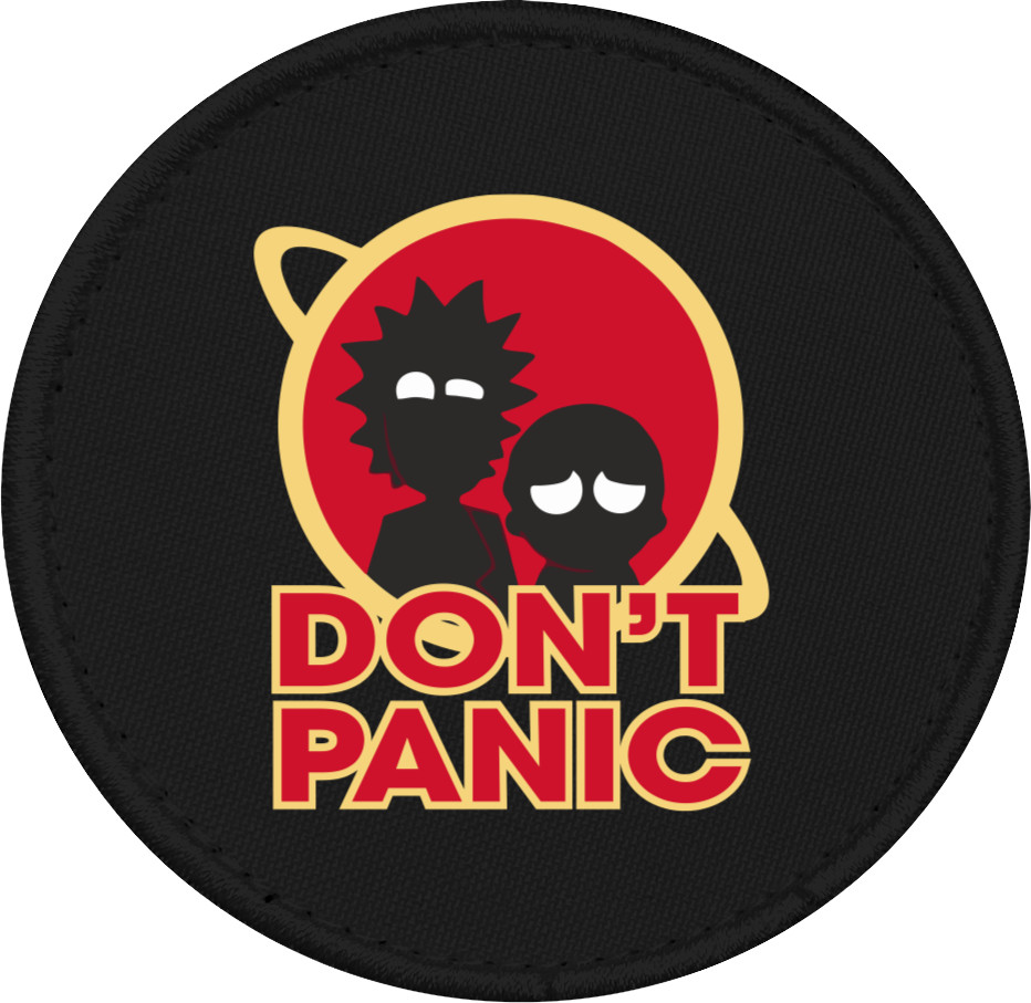 Шеврон - don't panic - Mfest