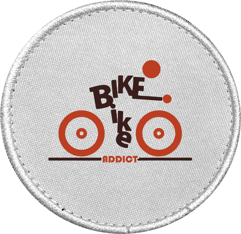 Шеврон - bike bike addict - Mfest