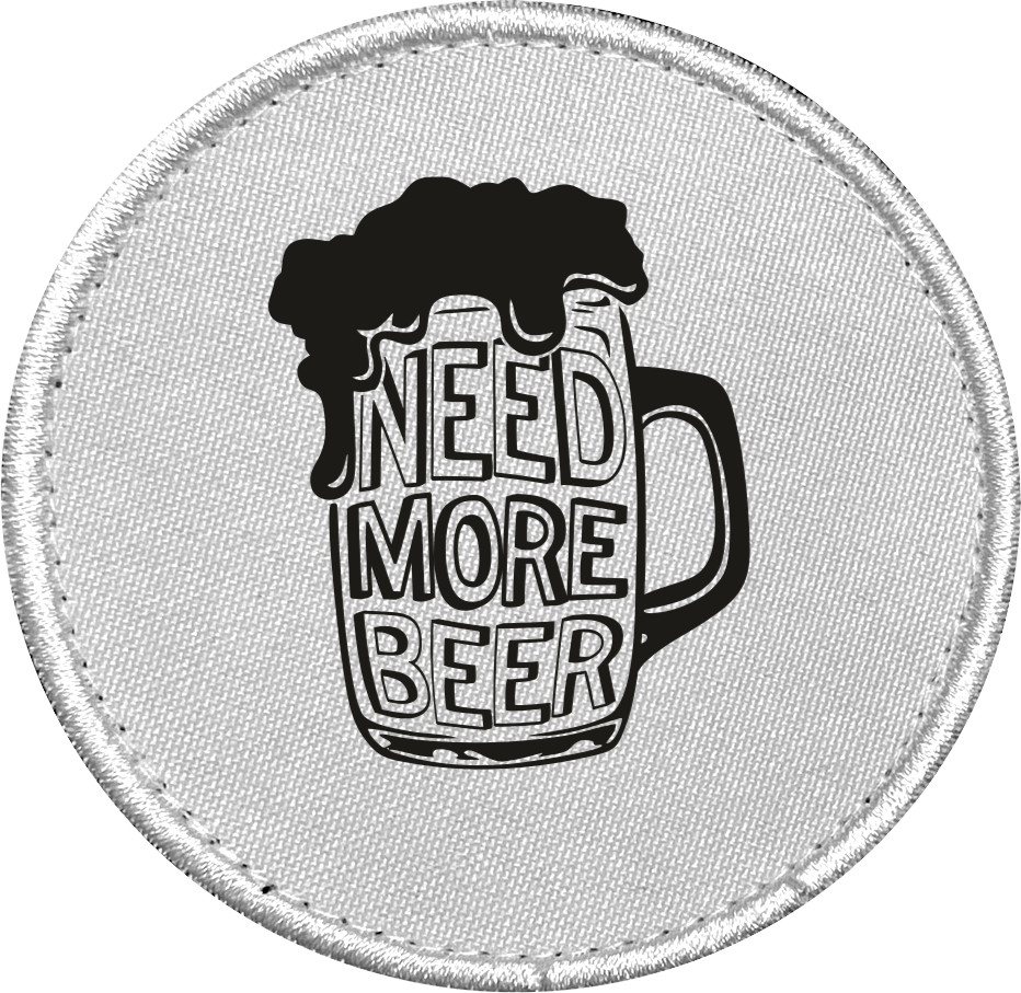 Шеврон - Need More Beer - Mfest