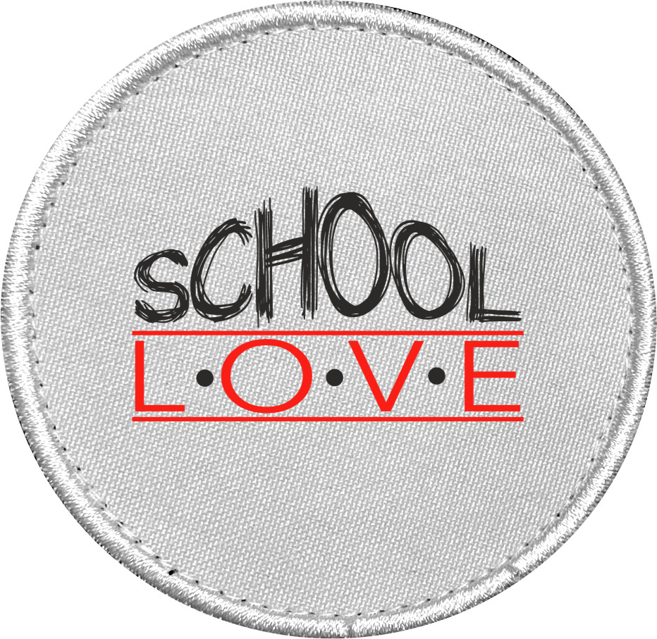 Шеврон - SCHOOL LOVE - Mfest