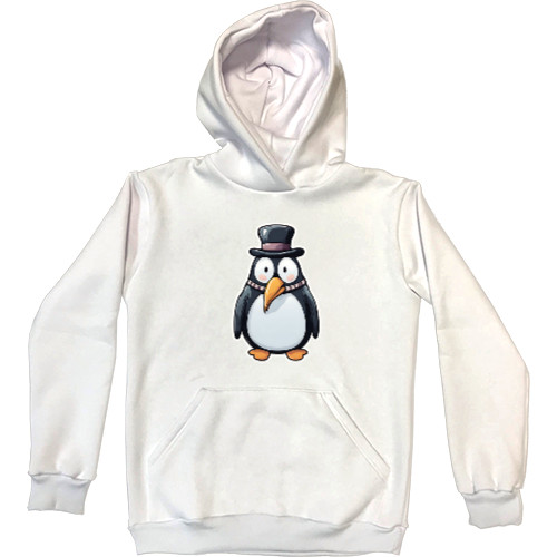 Kids' Premium Hoodie - Пінгвін у циліндрі - Mfest