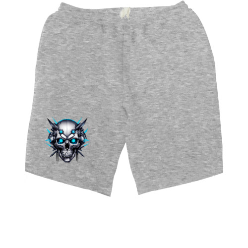 Kids' Shorts - Cyber ​​skull - Mfest