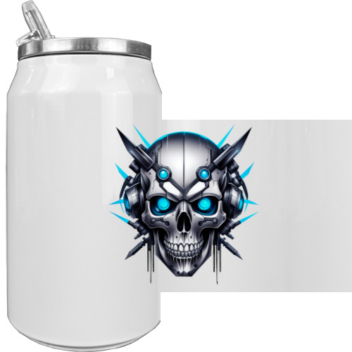 Aluminum Can - Cyber ​​skull - Mfest