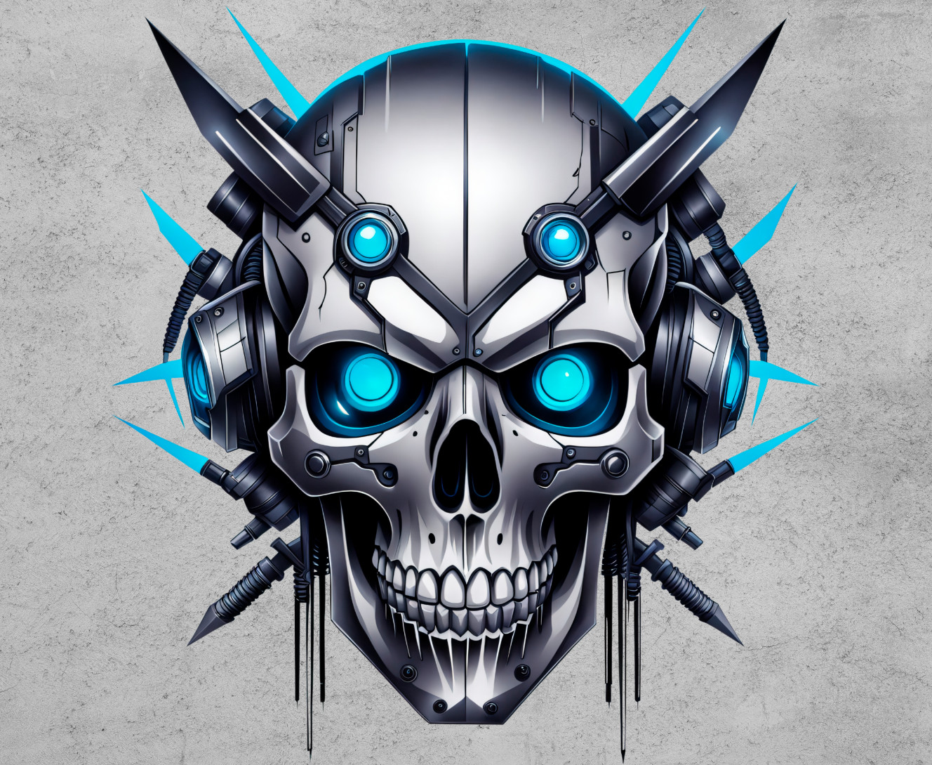 Cyber ​​skull