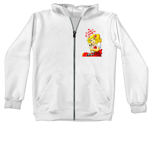 Unisex Zip-through Hoodie - Candy Candy 8  - Mfest