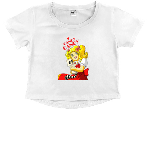 Kids' Premium Cropped T-Shirt - Candy Candy 8  - Mfest