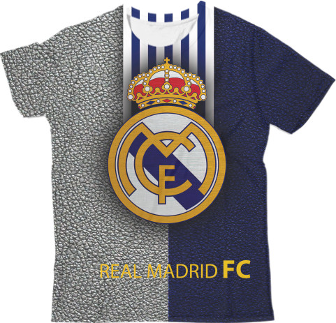 Man's T-shirt 3D - Real Madrid 2 - Mfest