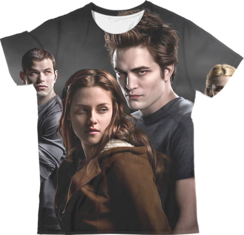 Man's T-shirt 3D - Bella and Edward - Mfest