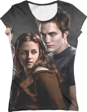 Women's T-Shirt 3D - Bella and Edward - Mfest