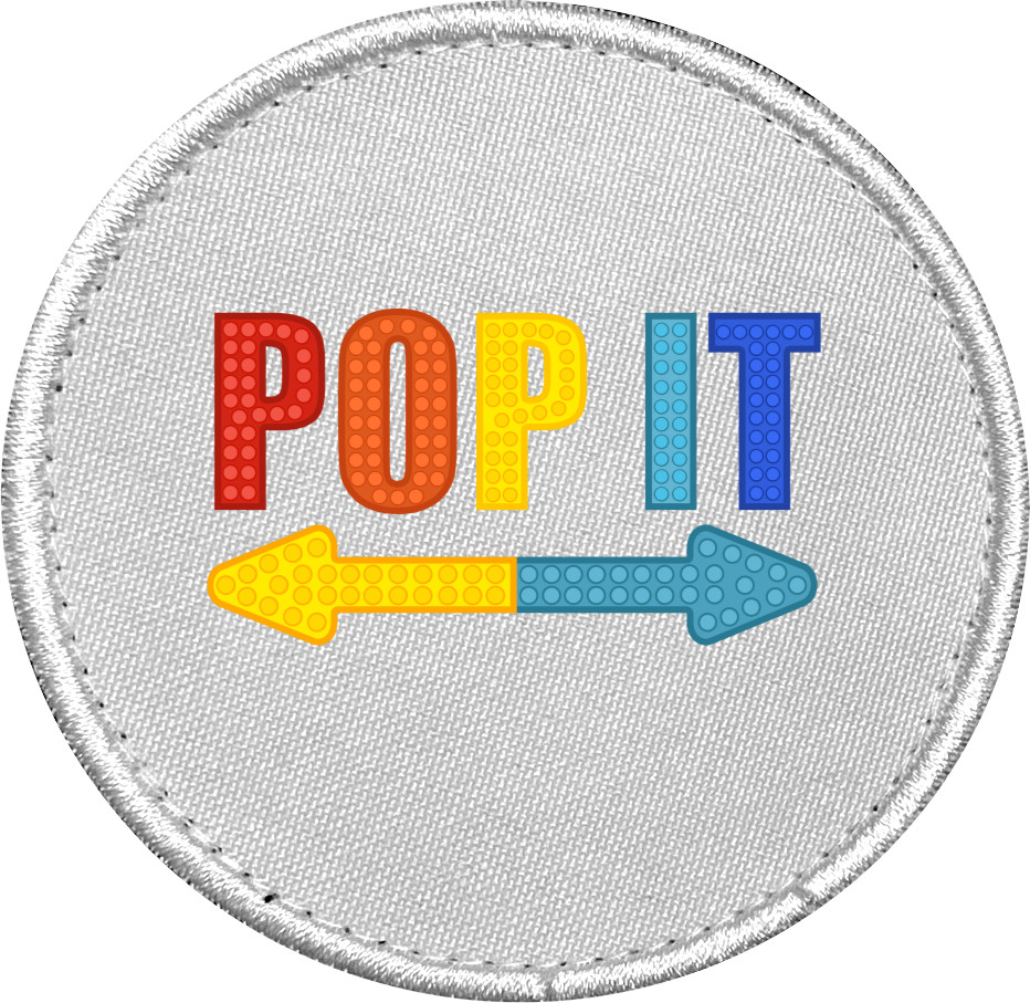 Шеврон - Pop It - Mfest