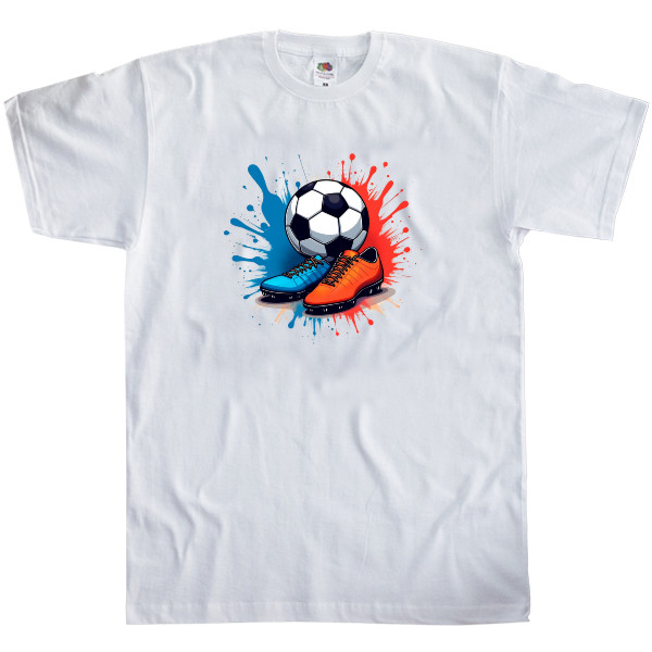 Men's T-Shirt Fruit of the loom - М'яч і бутси - Mfest