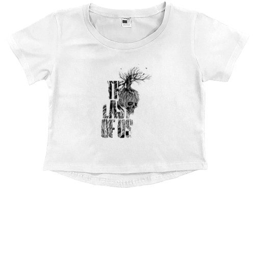 Kids' Premium Cropped T-Shirt - The Last of Us - Mfest