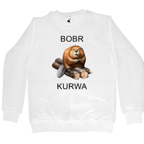 Men’s Premium Sweatshirt - Bobr kurva - Mfest